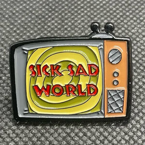 MTV Classic Daria Sick Sad World Metal TV Enamel Pin